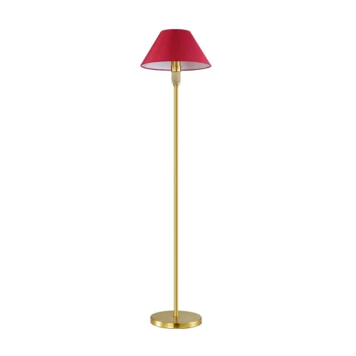 Торшер Vanessa 4514/1F Lumion  красный 1 лампа, основание латунь в стиле современный
 фото 2